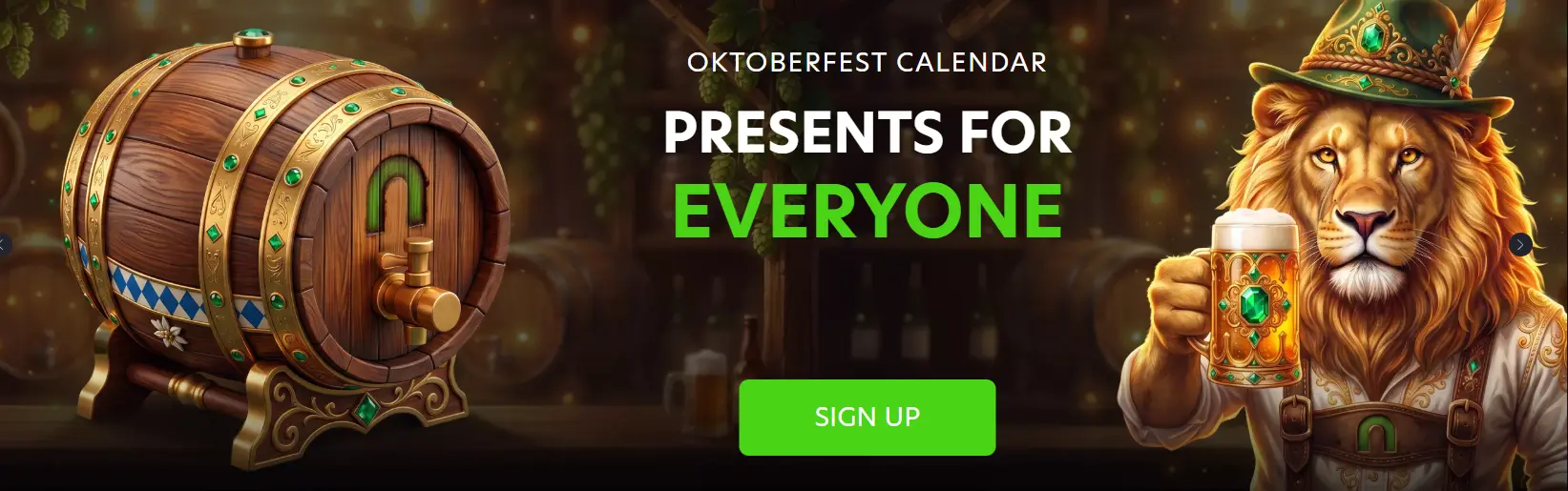 NeoSpin Oktoberfest calendar offer